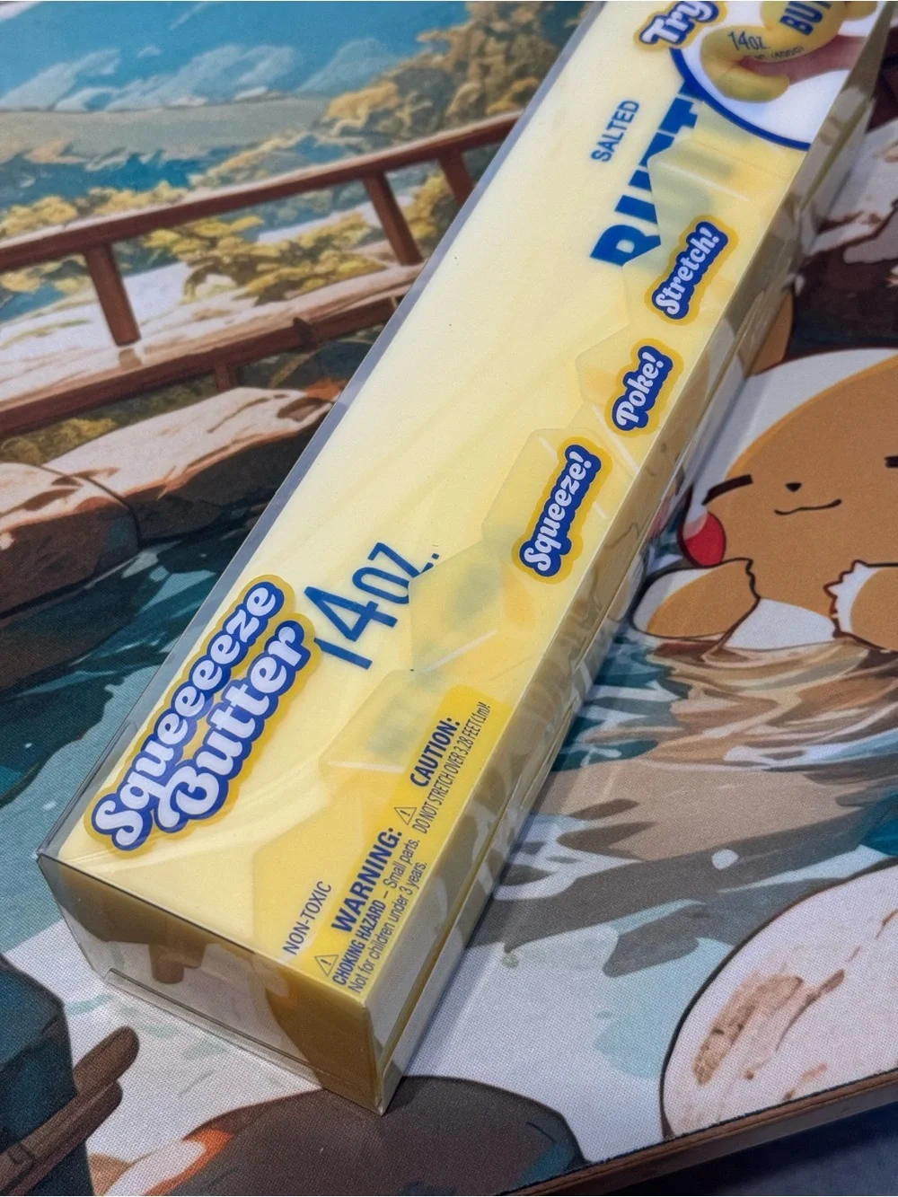 Butter Squish Jumbo Stretchy Squeeze Sensory Fidget Soft Sunny Days Toy NWT New